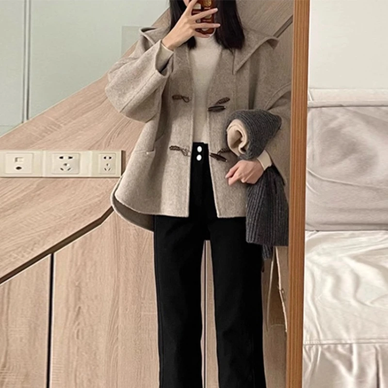 

Женское пальто, весна-осень, новая шляпа на пуговицах, корейская маленькая шляпа, чистый цвет, обычный све E12664