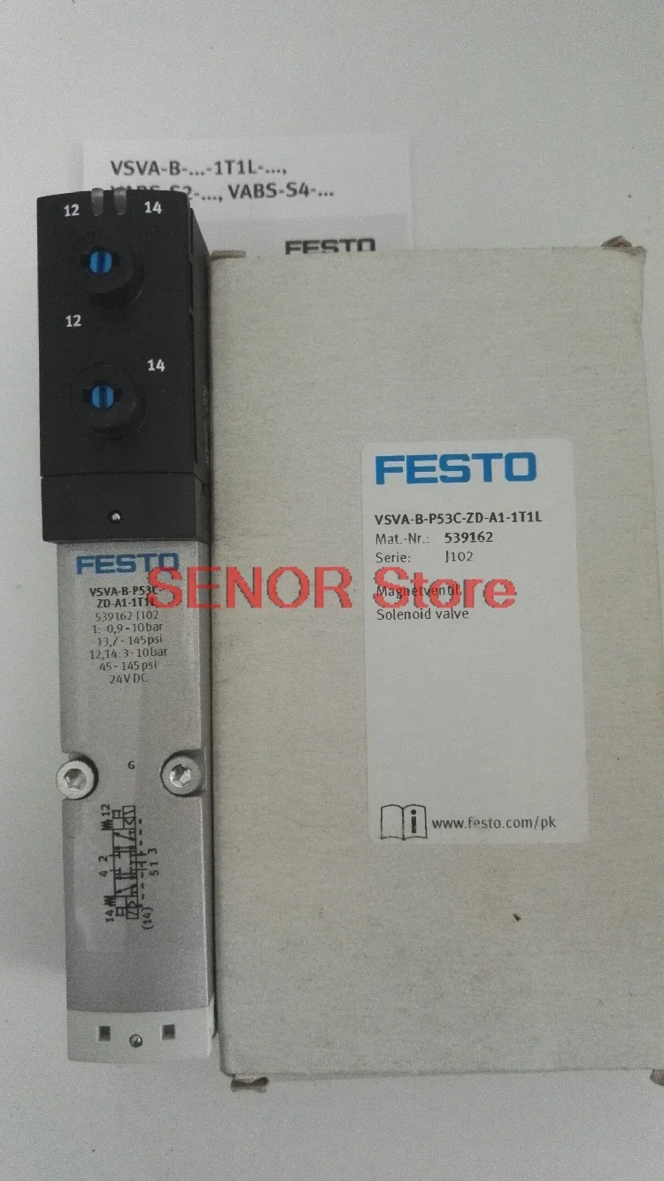 

Brand new original solenoid valve VSVA-B-P53C-ZD-A1-1T1L {539162} DC24V