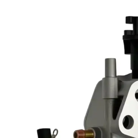 Carburetor Components Kit with Heat Protection Plate for 170F and 168F Small Gas Engine Generators 2KW 3KW Models
