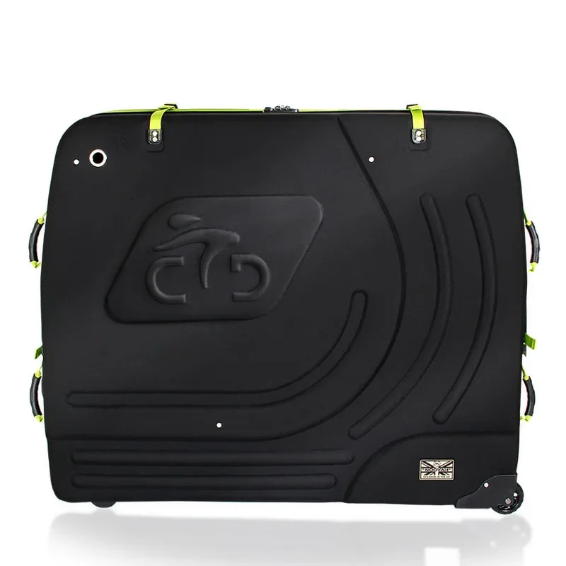 Estuche rígido para bicicleta EVA, bolsa de transporte para bicicleta de carretera, carreras, 29er, maleta de viaje para bicicleta de montaña