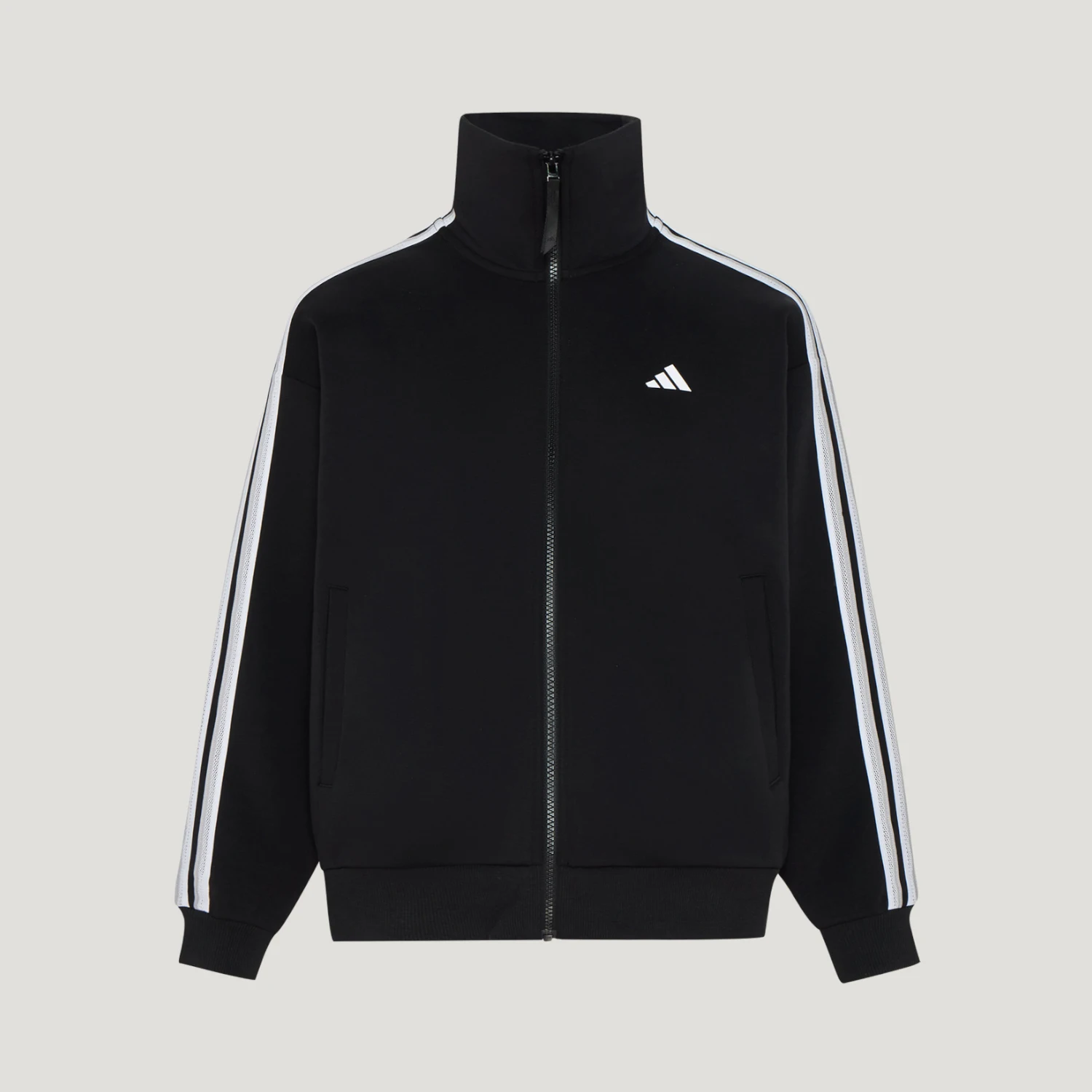 Adidas FAV 3S KN JKT 2 KZ1551/KZ1559 Genuine Women's Loose Casual Knitted Zipper Jacket