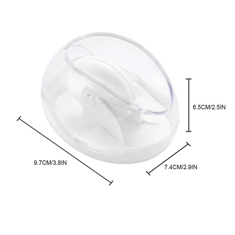 1pcs Clear Paper Clips Storage Box With Magnetic Paperclips Holder Organizer Bookmarks Dispenser Home School Office Stationery