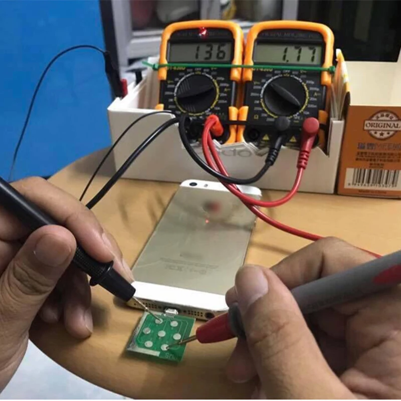 Micro Test Boar Dock Flex  for IP System Pin Test Phone Tail Plug Easy Test Board for iPhone 6 7 8 and Android USB Charging test