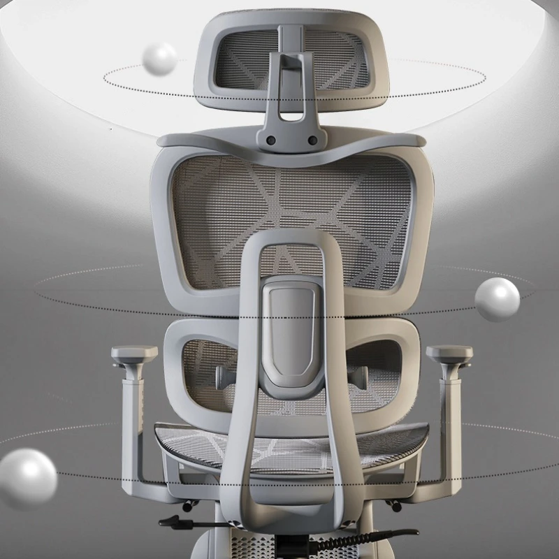 Durable Chair Sedentary Computer Chair Home Office Chair Hollow Ergonomic Desk Student Chair Backrest