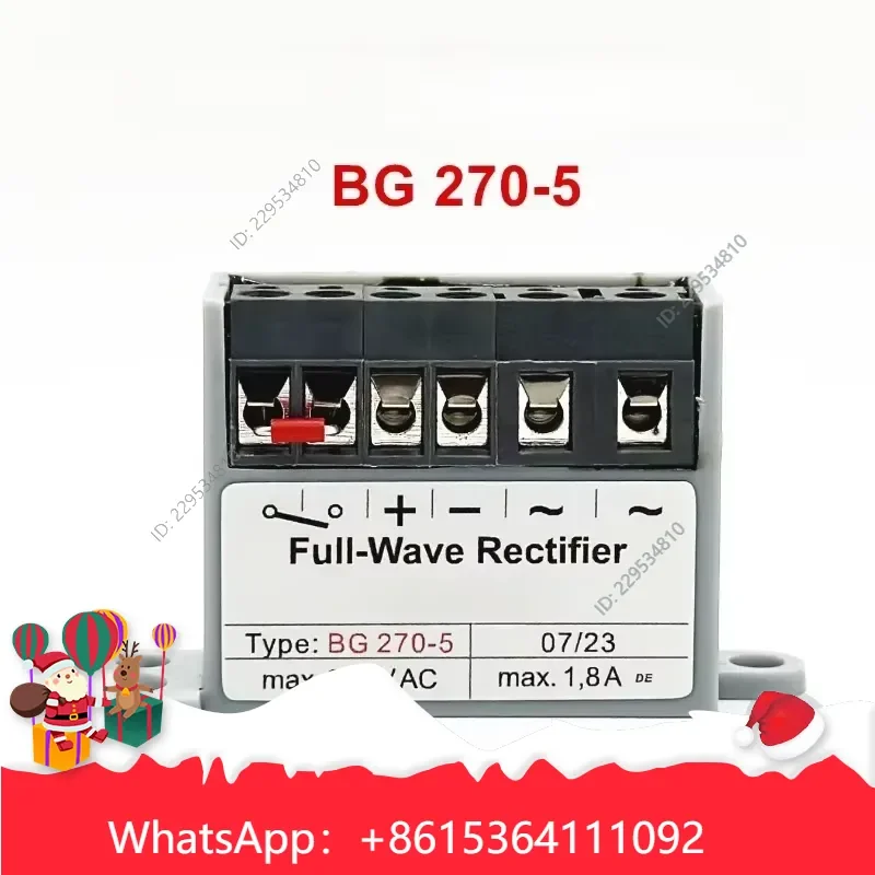 1pc for BG 270-5 Full Wave Rectifier Module Max 270VAC 1.8A Compatible For Model，practical use