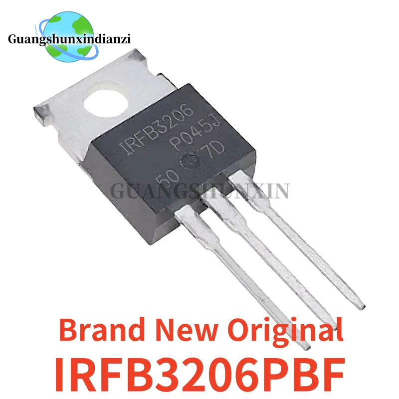 10-20PCS Brand New Original IRFB3206PBF IRFB3206 FB3206 TO-220 N-Channel MOSFET 60V 210A In Stock