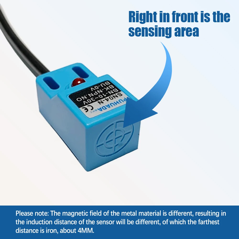HLTNC Cnc Router Machine square Limit Switch SNO4-sensor Proximity Switch Inductive Sensor Plunger Power Switch 5V12V24V Cnc