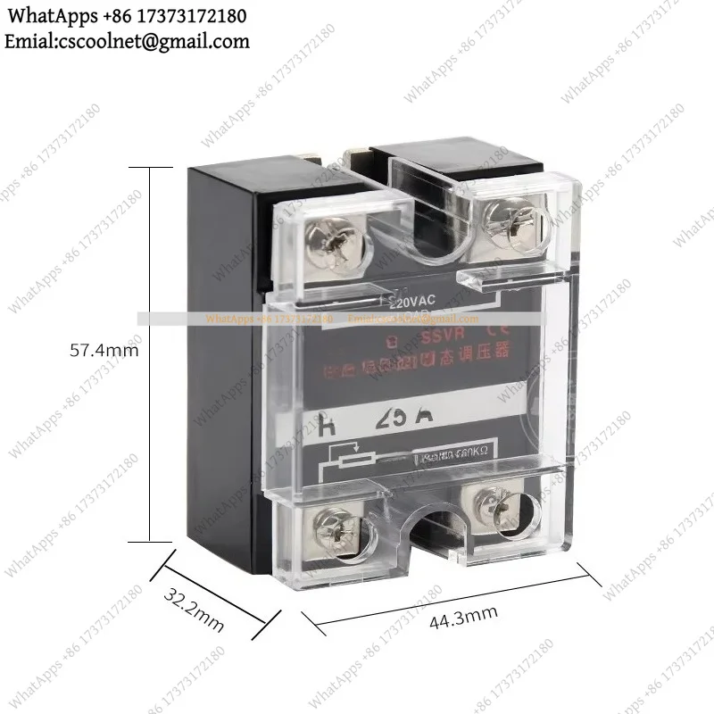 JS01 Solid State Voltage Regulator MGR Single Phase 220V Resistance SSVR For Mager