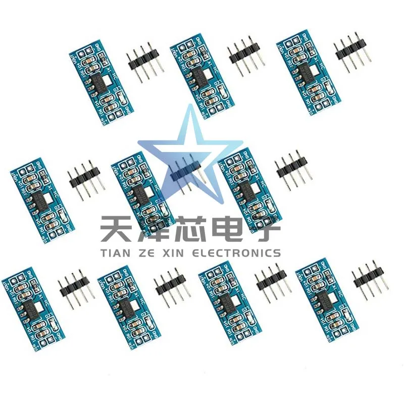 Ams1117-1.2V/1.5V/1.8V/2.5V/3.3V/5V Módulo de alimentação Step-Down Estabilização de tensão de pino de placa pequena