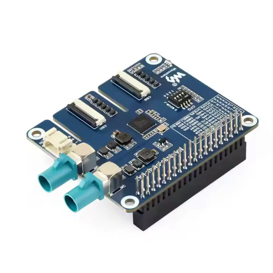 Raspberry Pi 5 Jetson Orin NX/Nano 2-channel GMSL Camera Expansion Board MAX9296A