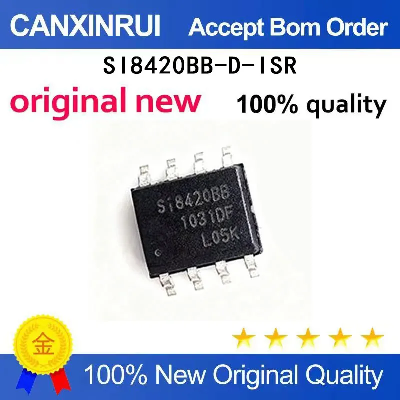 (5-100 Pieces) SI8420BB-D-ISR SOP8 Digital Isolator New Stock SI8420BB