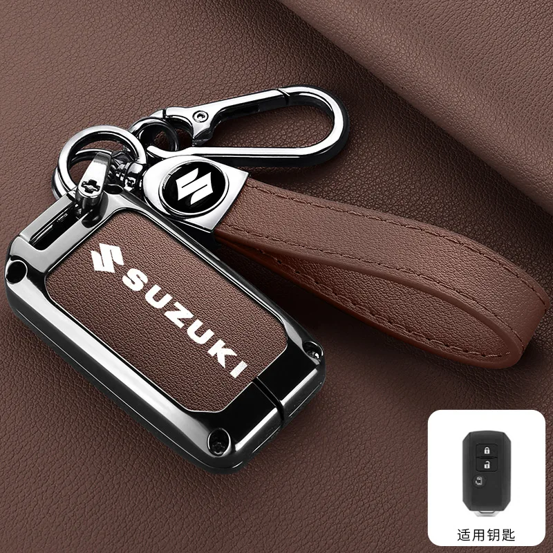 

Car Remote Key Cover Case Protector Keyless Key shell Keychain For Suzuki Sierra Jimny Swift Embona Spacia Wagon Ertiga Stickers