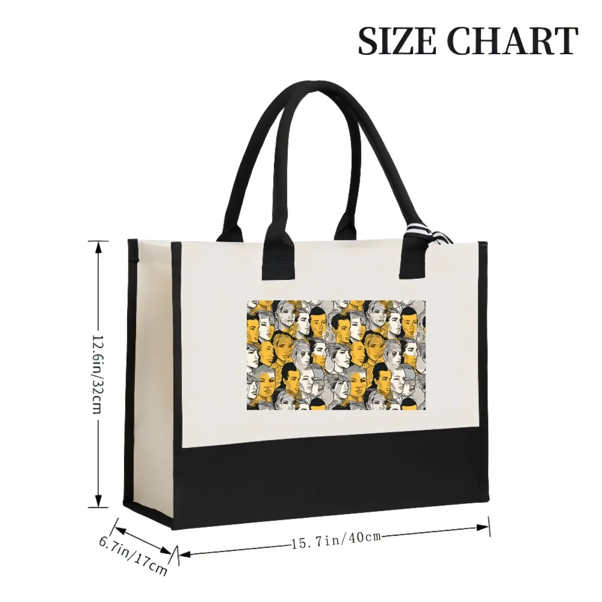 رايو فاليكانو 2026 وصول جديد موضة عملية واسعة قابلة لإعادة الاستخدام حمل حقيبة نمط طباعة 2 لهجة الثقيلة حقيبة كتف كبيرة