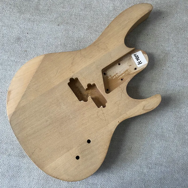 HB531 Precision Bass Natural SOlid Wood Bass Body No Paints PB Pickups Right Hand DIY Replace Guitar Parts