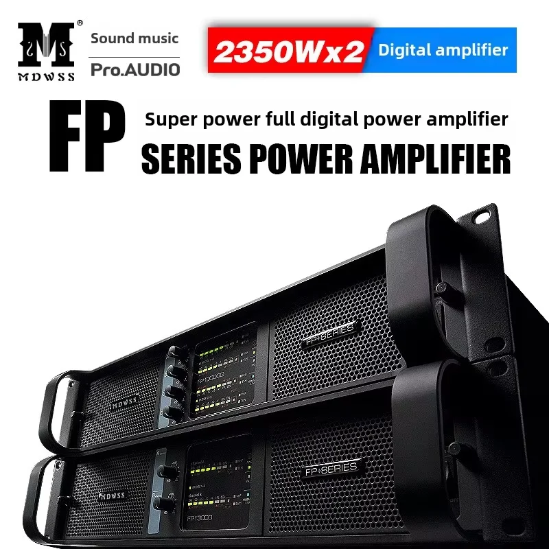 FP10000Q Four Channel 4*1350W Digital Power Amplifier and FP20000Q  2200W*4 Digital Power Amplifier