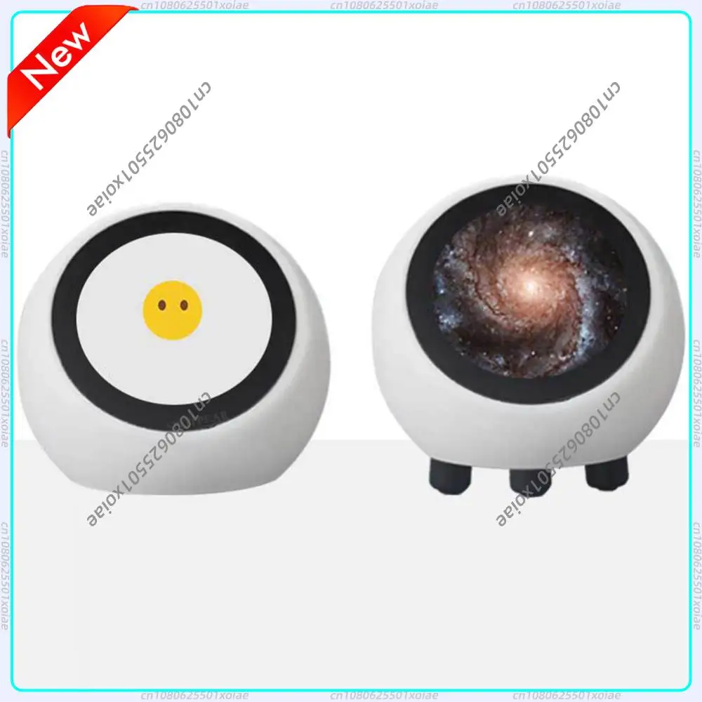 AI Voice Chat Robot 1.28In LCD Screen Smart Desktop Robot Multi-Function Mini Robot Tabletop Ornaments for Home Office School