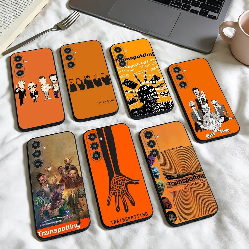 

T-Trainspotting phone Case For Samsung Galaxy A73,A72,A71,A70,A53,A52,A51,Others Soft Black Shell