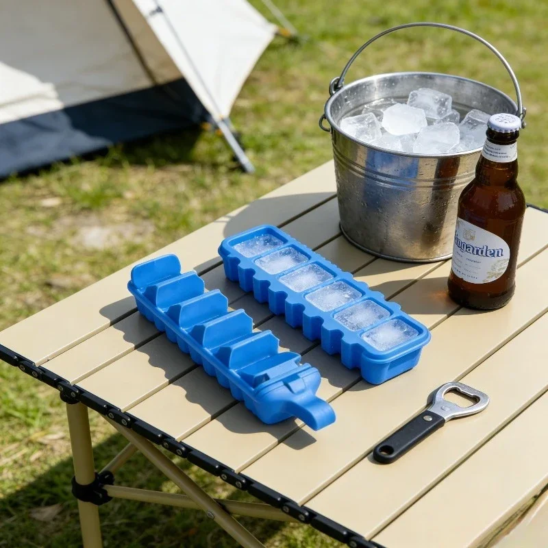 Trending Press Ice Cube Mold Easy Release Ice Tray With Storage Box For Home Kitchen Bar Summer Ice Making Gadgetfor Home