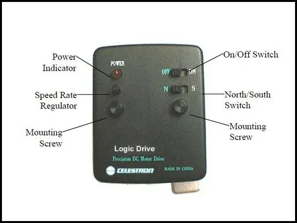 Imagem -05 - Celestron r a Acionamento do Motor de Eixo Único para o Astromaster e Powerseeker Montagens Equatoriais Eq1 Cg2 Cg3 93514