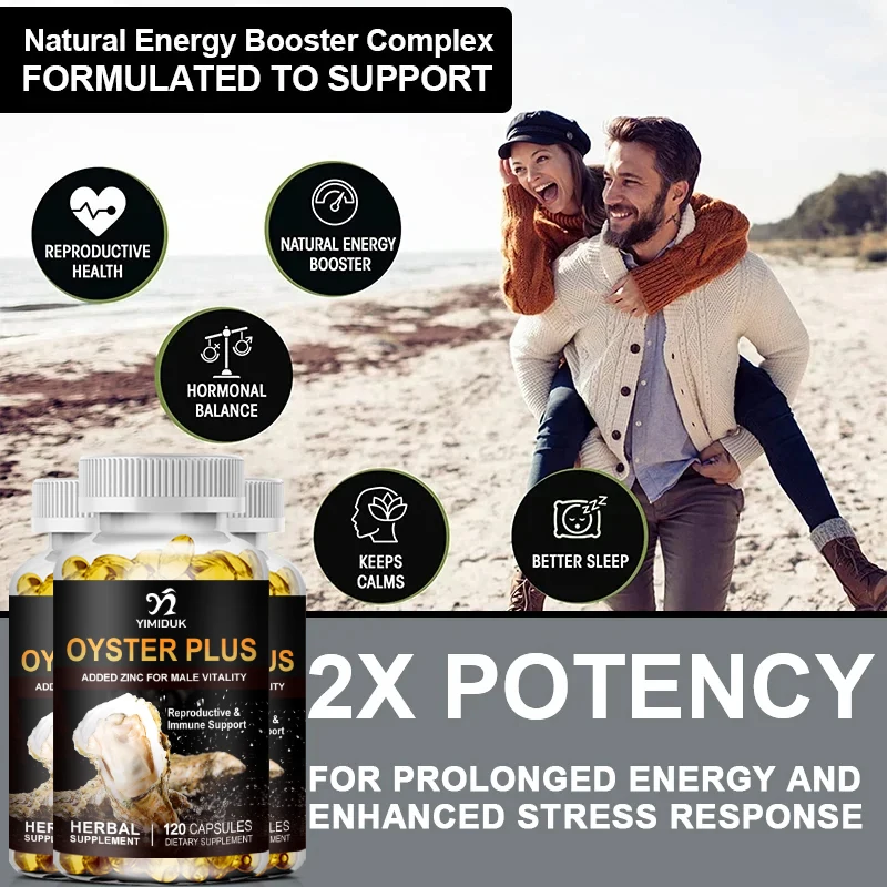 Zinc Plus Oyster Tablets Supports Physical Endurance And Capacity Immune System Support Supplement 120 Capsules