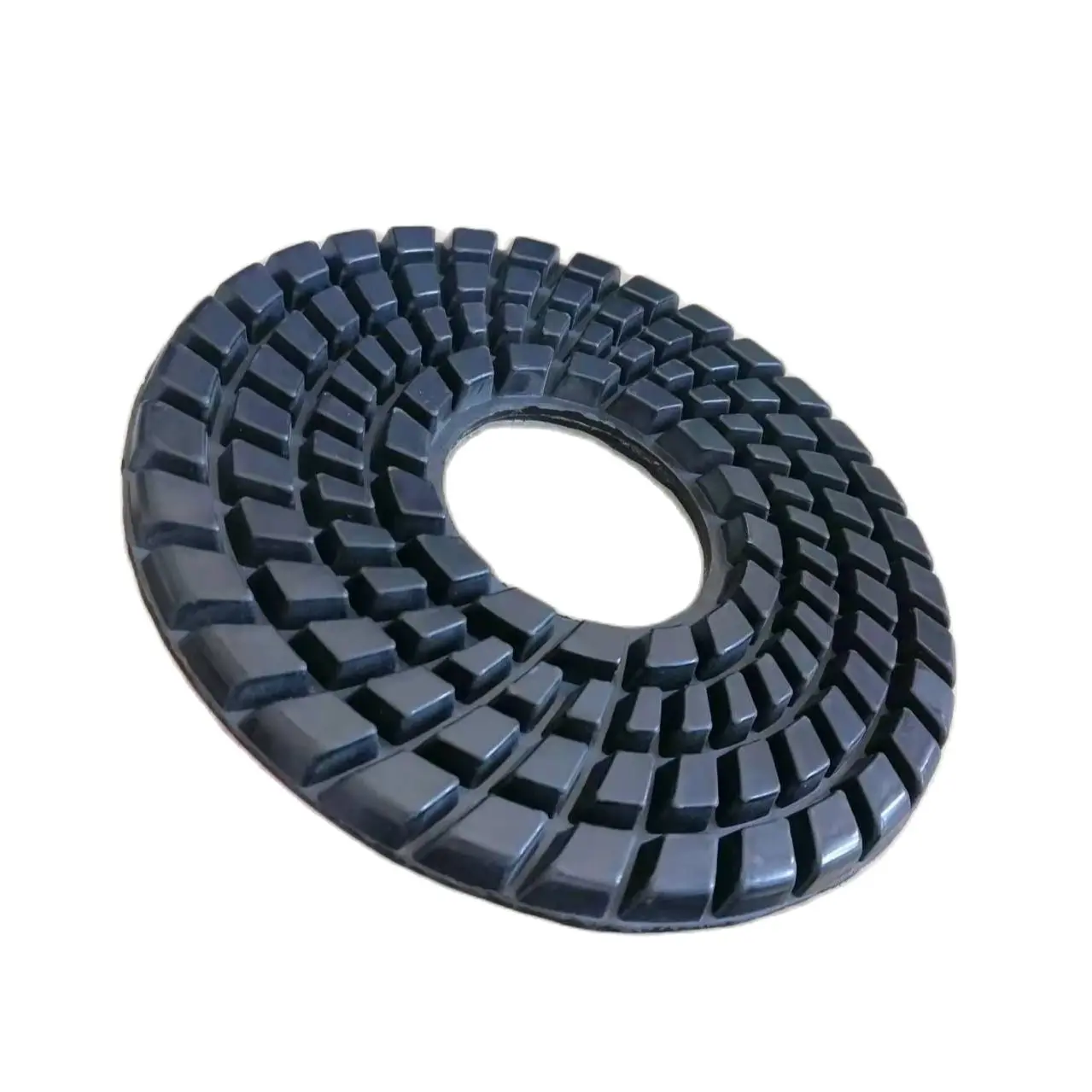 

10 Inch 250mm Black Diamond Resin Bond Floor Polishing Pad For Floor Grinding Renewing Processing Marble Granite Concrete Stone