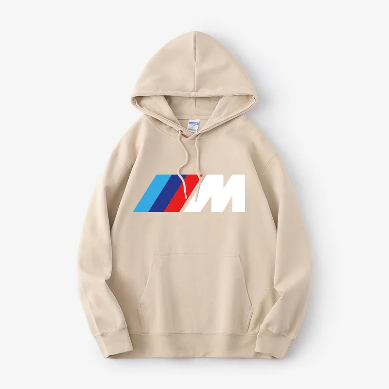 BMW M POWER Division Performance Car Culture Autunno e inverno Felpe con cappuccio da uomo nuove Abbigliamento casual da strada per uomo e donna