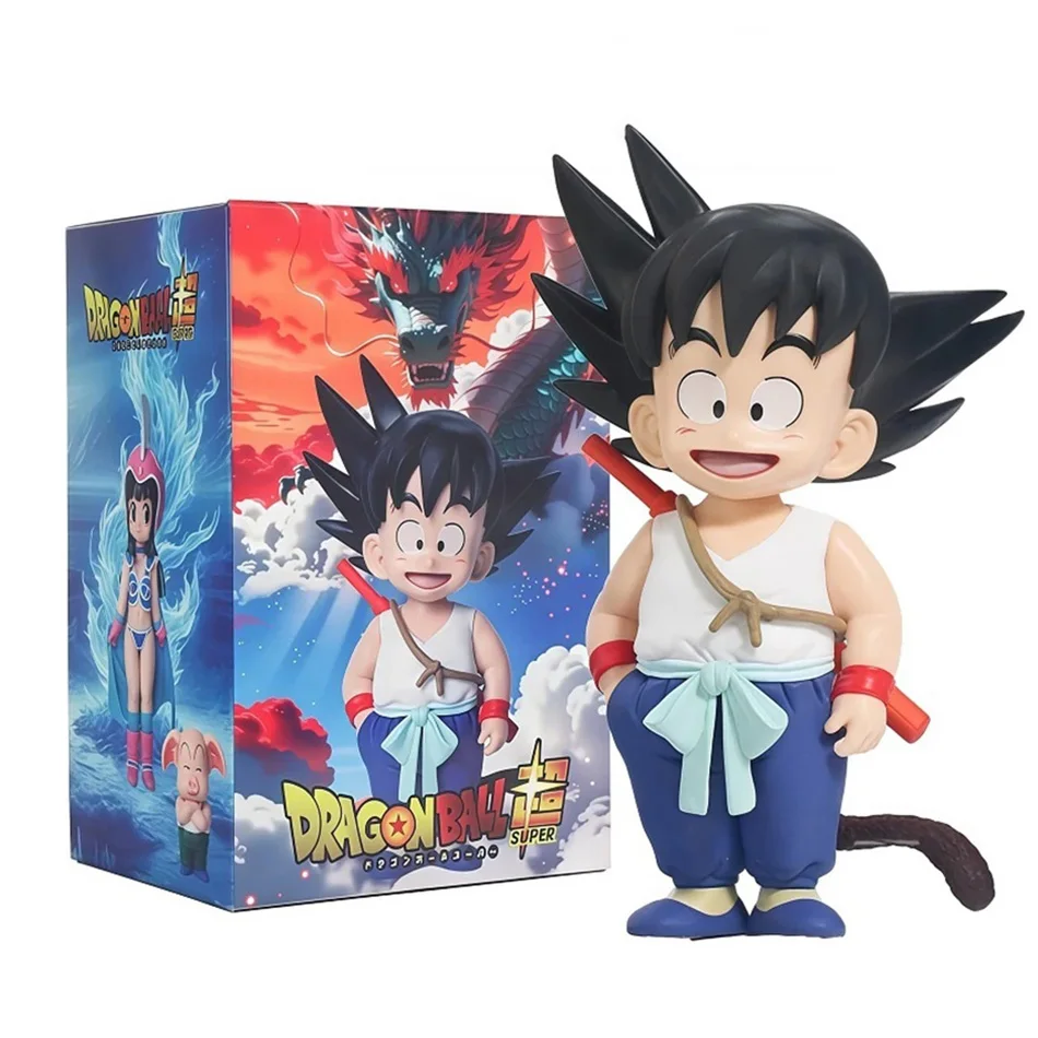 10-20cm Anime Dragon Ball Z Figur Goku Übungsfigur GK Figuren Krillin Chichi Bulma Anime Sammlermodell Spielzeug Geschenk