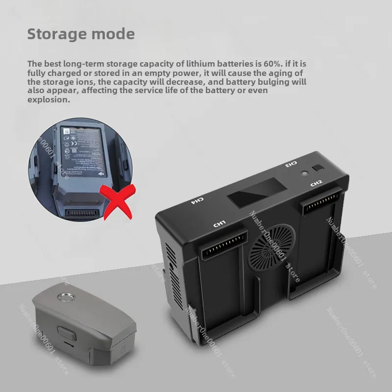 For Mavic2 Charger Professional/Zoom Version and Charging Board Car Charging Pool Manager