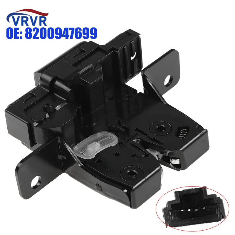 VRVR 8200947699 820007624 Rear Hatch Tailgate Latch Lock Actuator For Renault Clio MK3 Megane Grand Scenic Modus MK2 II III