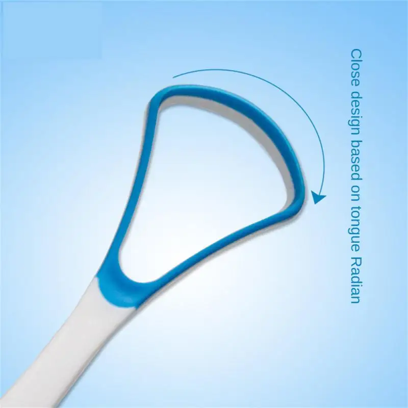 Tongue Scraper Soft Silicone Tongue Brush Cleaning The Surface Of Tongue Oral Cleaning Brushes Cleaner Fresh Breath Health