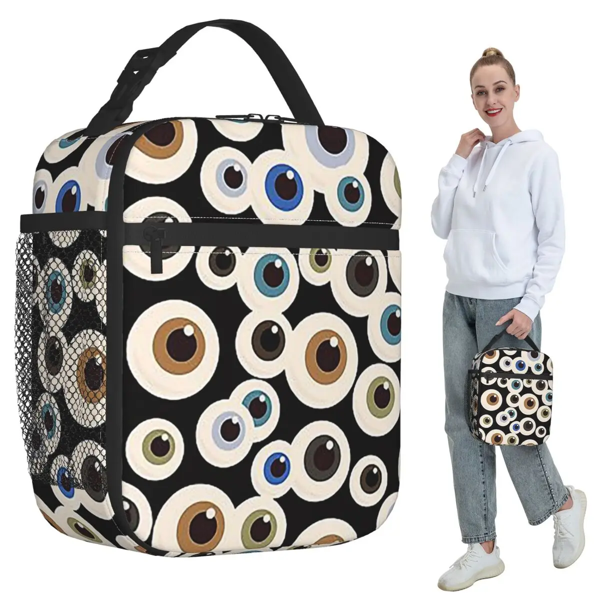 

Ophthalmologist Optometrist Optometry Eye Dr Eyeballs Insulated Lunch Bag Cooler Thermal Food Box Tote Portable Lunch Boxes