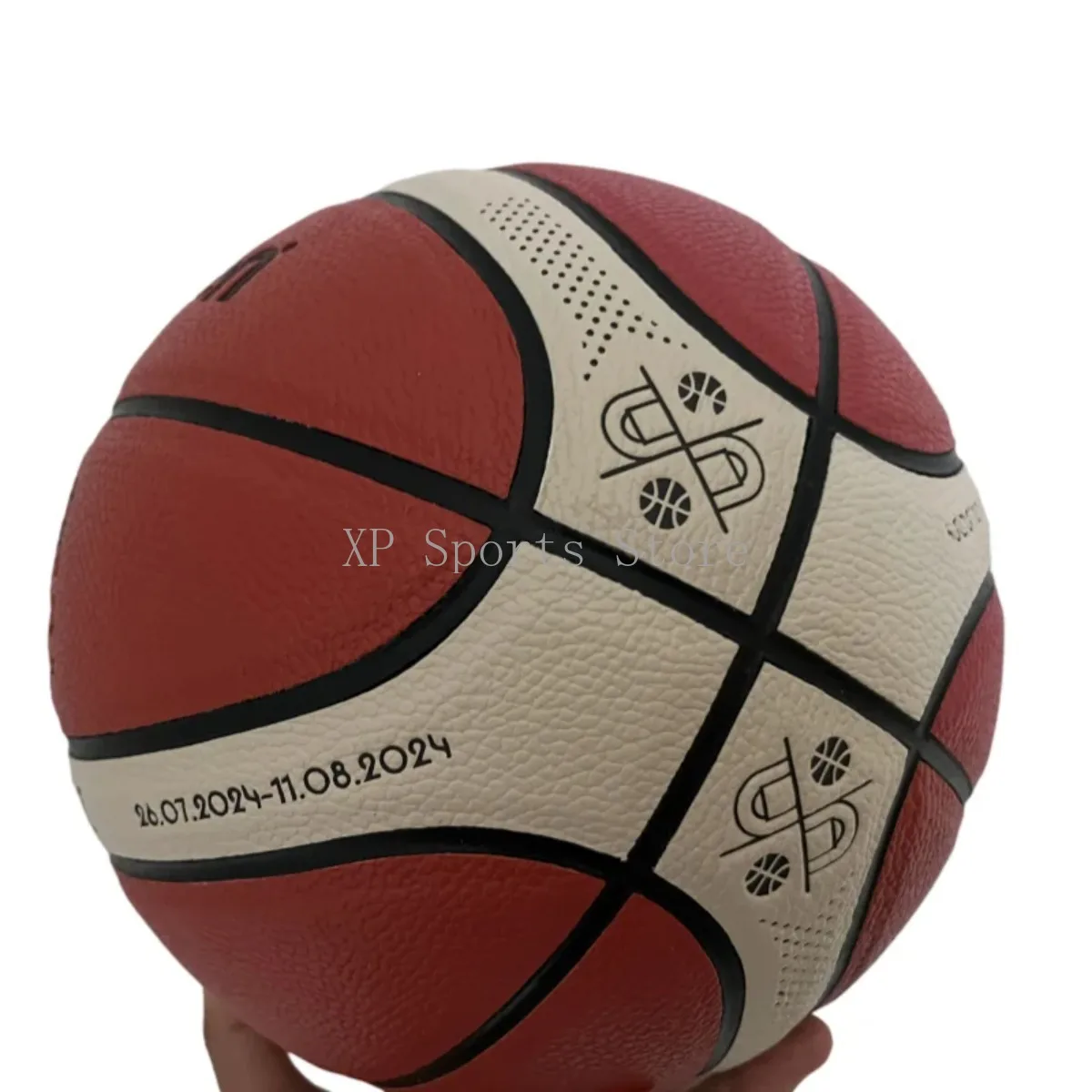 モルテン BG5000 サイズ7 バスケットボール - プレミアムレザー、高反発、滑り止め、屋内/屋外、大人のトレーニングと試合に最適