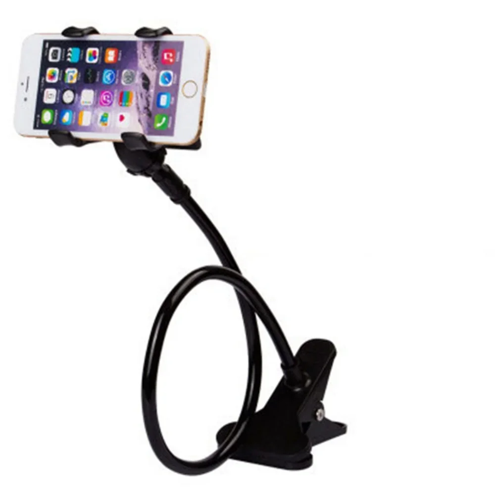 Verstelbare lange arm telefoonstandaard |   Universele houder voor op het nachtkastje |   Geschikt voor iPhone, Samsung, Xiaomi, Huawei, alle modellen - afbeelding 1