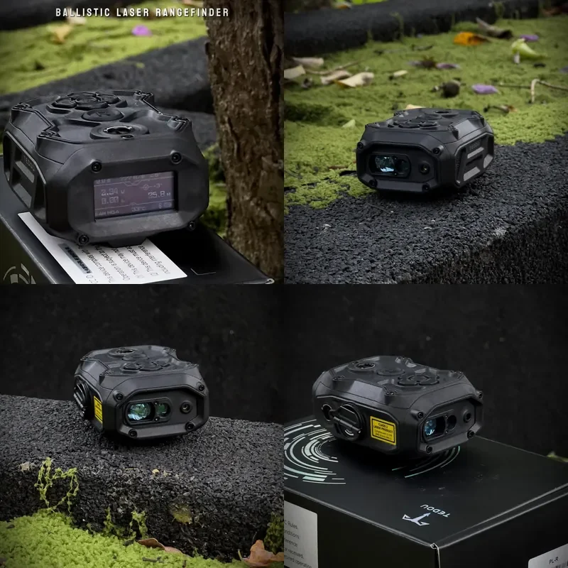 HCY Multi Functional 800m Red Rangefinder TEDOU Optics Connect Mobile Ballistic APP Wind Speed Test Rangefinder