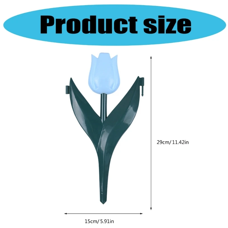 4x7b Tulpen dekorativ