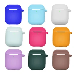 Earbuds Case for AirPods 1/2 Generation Anti-Scratch Apple Headphones Case with Hook iPhone AirPods 1/2 Gen Case Cover Earmuffs