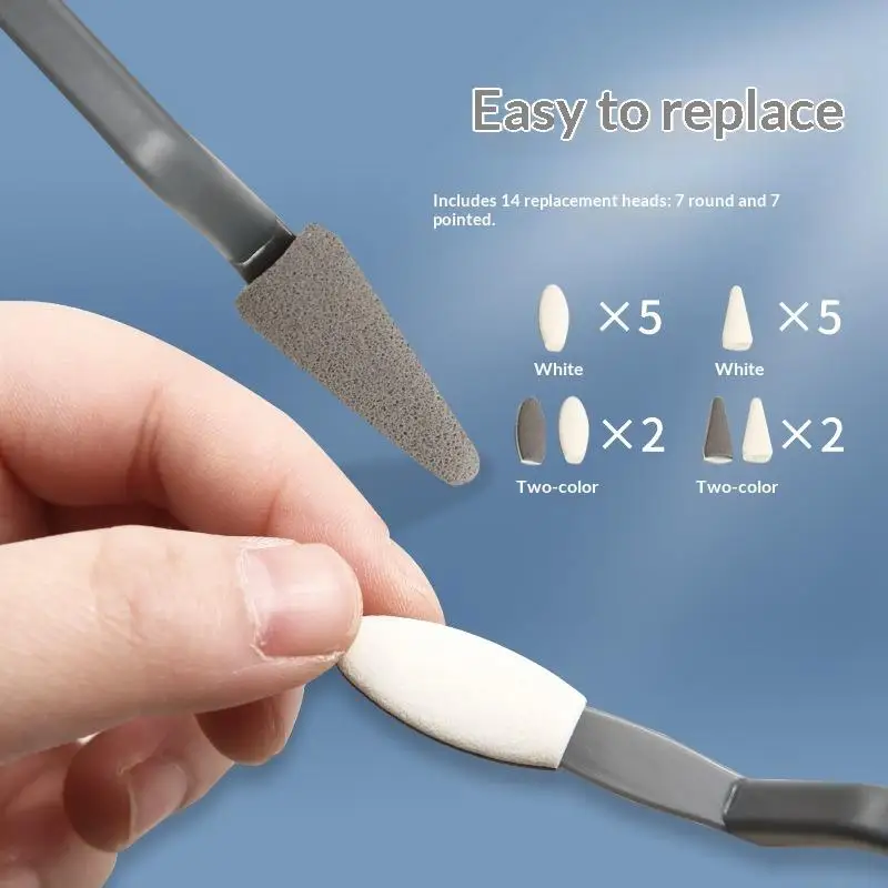 23 قطعة رسم فني مسح سكين مع صندوق فرك فرشاة أداة تلطيخ لرسم الرسم خلط للفنانين البالغين