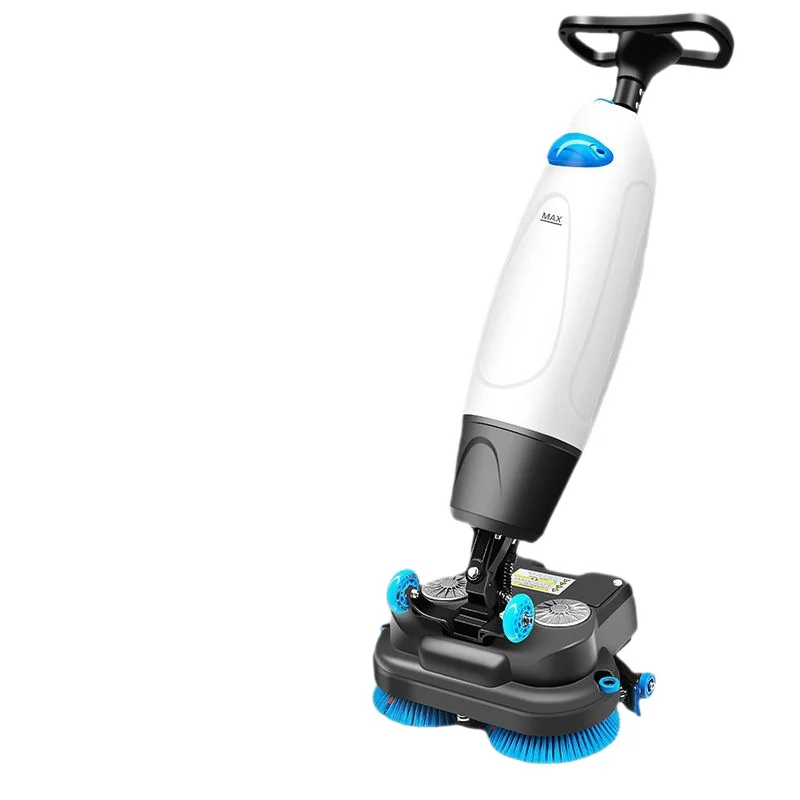 Industrial Walk Behind Floor Scrubber Dryer 20 Inch Scrubbing Width Floor Scrubber Machine for Warehouse Garage Floor Care