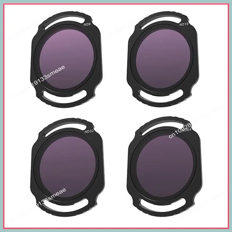 

N94R For O4 Air Unit Pro Filter Set ND8/16/32/64 Camera Protection Lens Filter Fordji O4 Air Unit Pro/Avata2 FPV Accessories