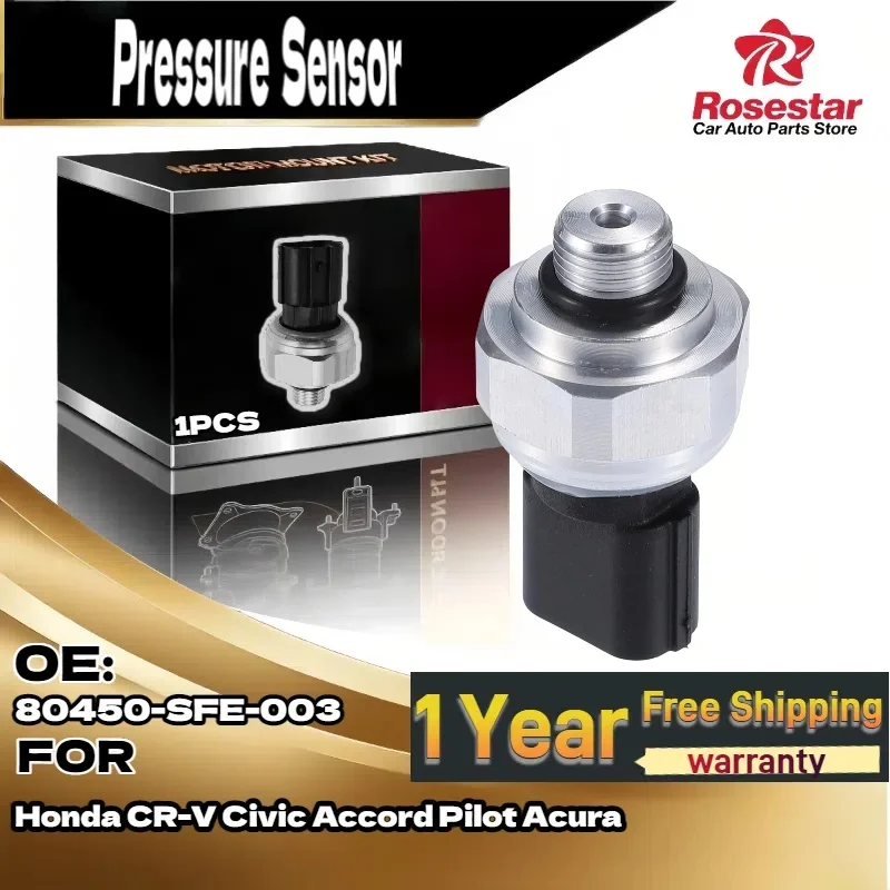 Przełącznik ciśnienia klimatyzacji samochodowej 80450-SFE-003 do Honda CR-V Civic Accord Pilot i Acura