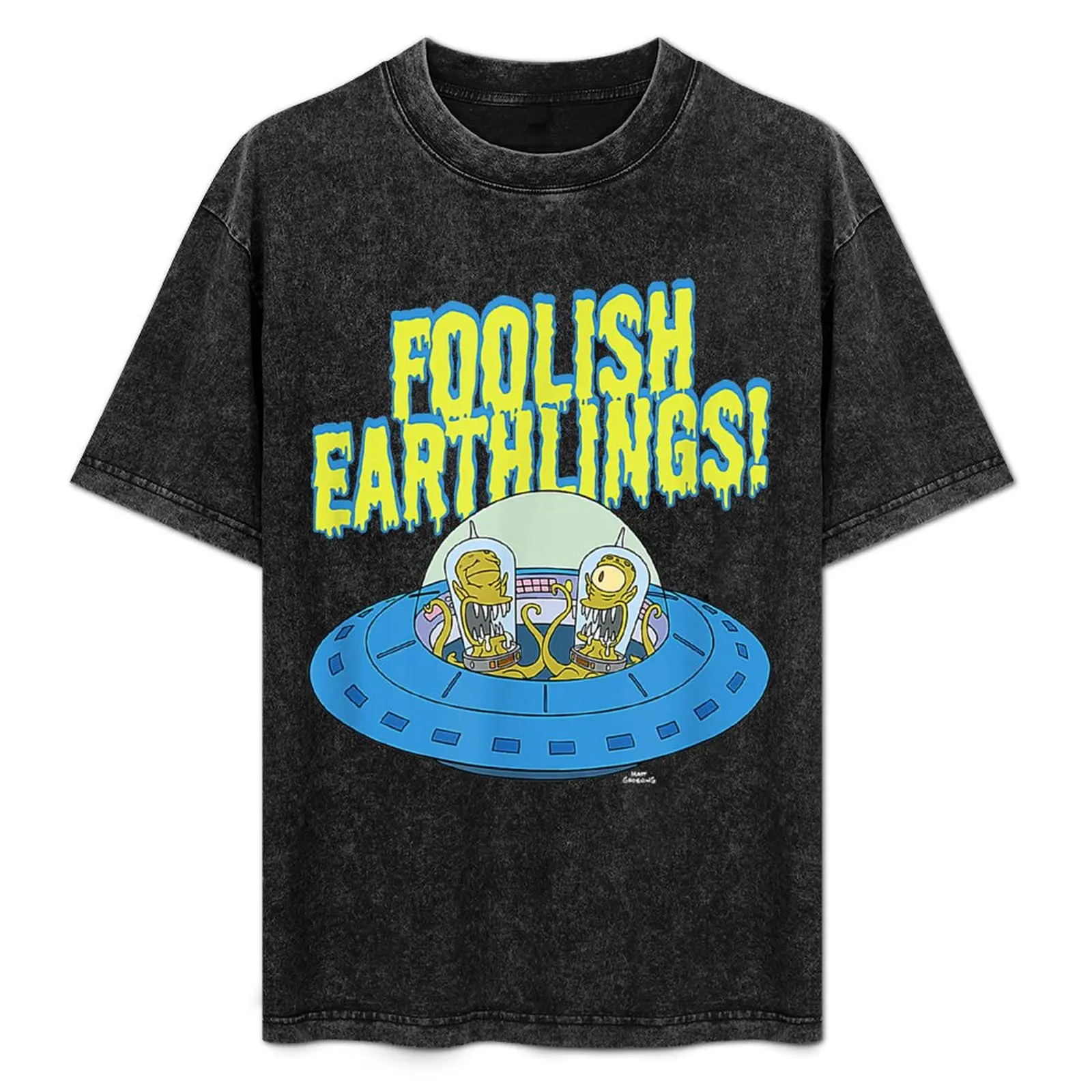 Camiseta Kang & Kodos Foolish Earthlings, camiseta de algodón suave de talla grande