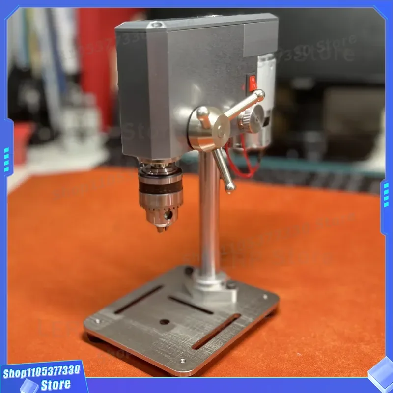 Mini Electric Bench Drill Multifunctional Desktop Drilling Machine Precision Small DIY Tool for Home Workshop Use Compact