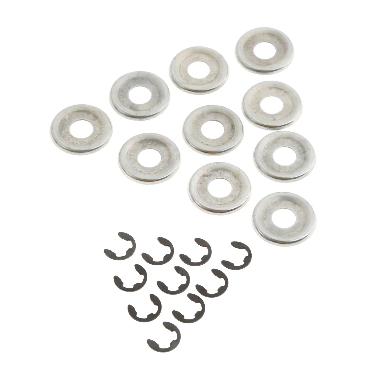 10 Sets MS250 Chainsaw Clutch Drum Washer E-Clip Kit For STIHL 017 018 019 021 025 MS170 MS180 MS250 Replace For 9460 624 0801