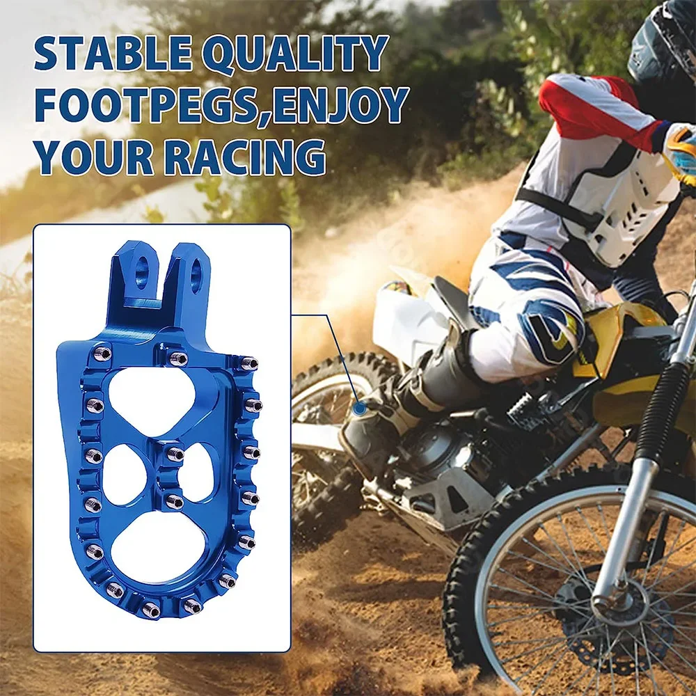 

Footrest for Suzuki RM125 RM250 RM250Z RMX250 DR-Z400 DR-Z400E DR-Z400S DR-Z400SM KLX400R Foot Rest Motocycle Foot Peg Footpegs