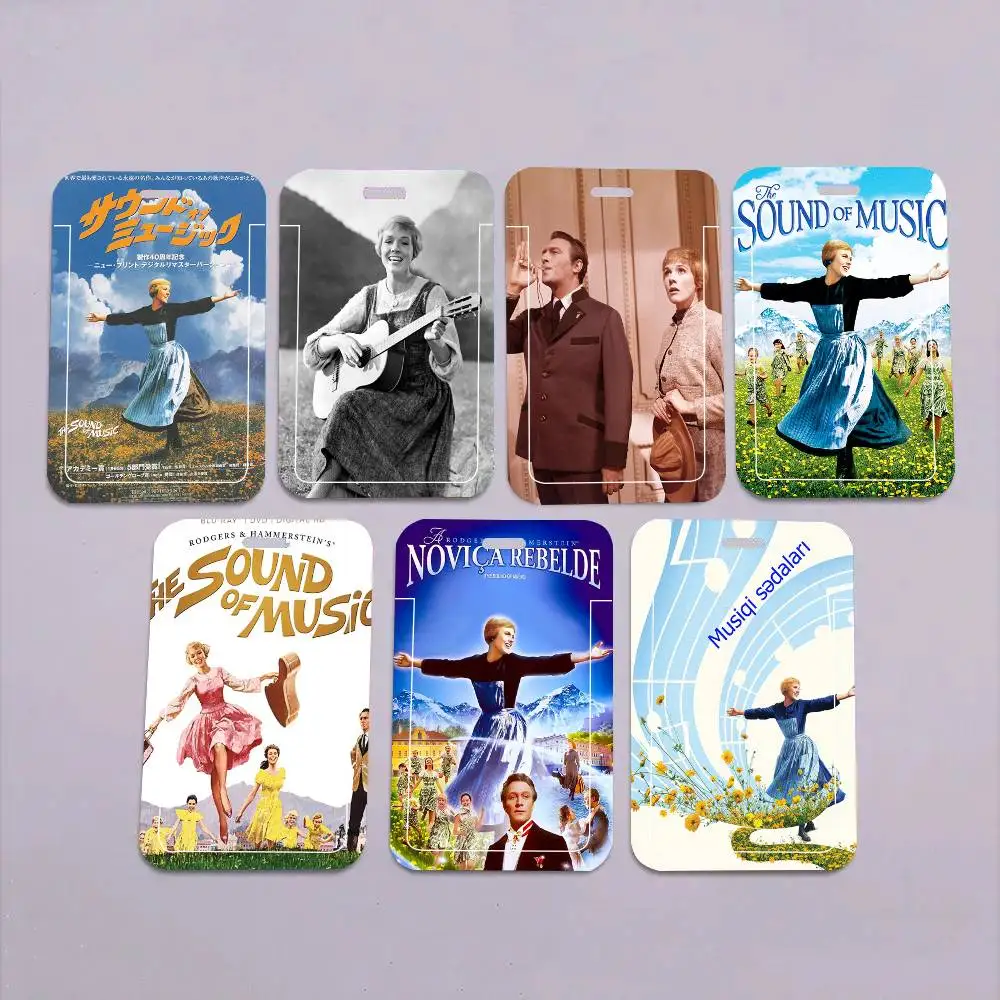 Musical The S-Sound Of Music Black Lanyard Card Holders Student Meal Cards And Campus Ids School