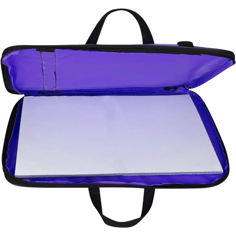 휴대용 아트 포트폴리오 캐리 케이스 가방, 드로우보드 토트 디자인, 8K 스케치 패드용 경량 숄더 수납 박스, A에 이상적