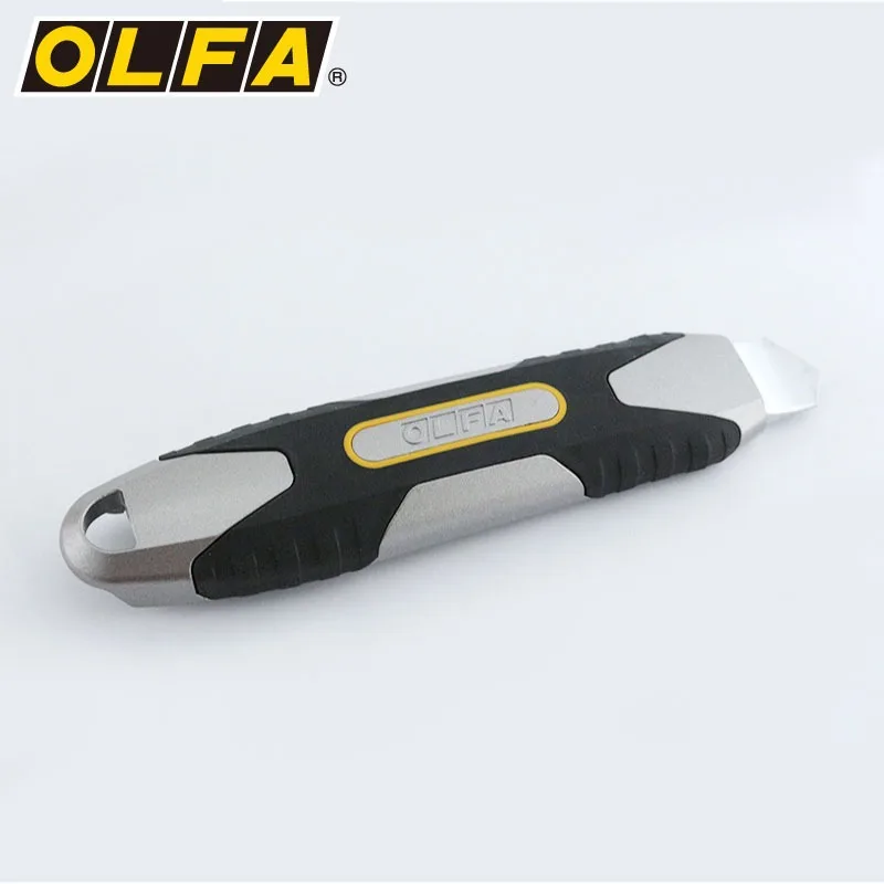 Original Japanese OLFA MXP-L spiral lock large utility knife MXP-AL metal non-slip handle 18mm automatic locking large wallpaper knife