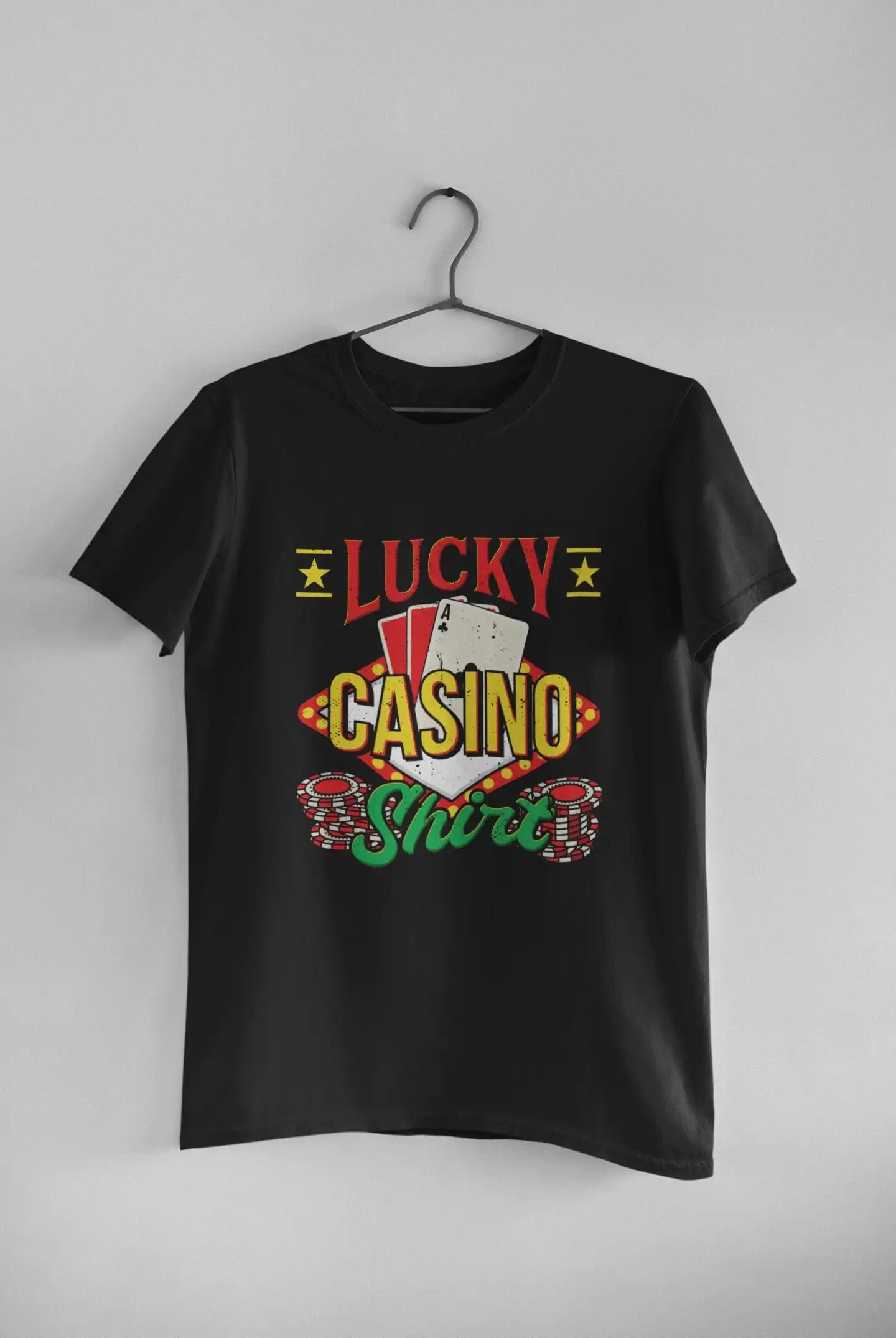 Casino NighT T Shirt Gambling Slot Machine Lover Lucky