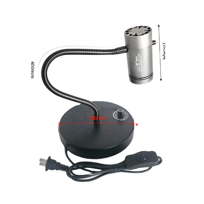Energy Dimmable UV LED Desk Lamp 60W 395nm Strong UV Spot Light LED Dryer Curing Lamps For PCB Welding Green Oil Curing Lights