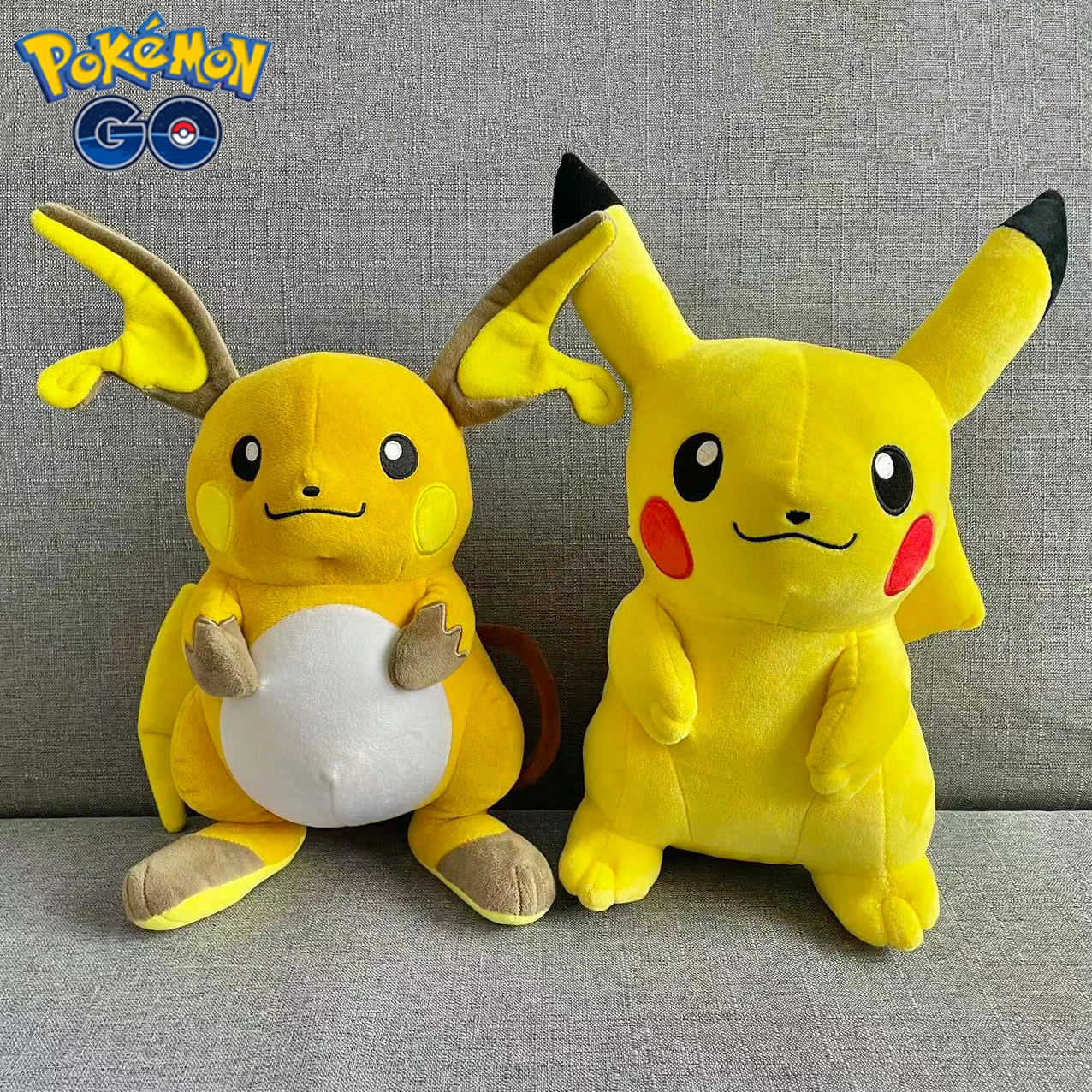 Neue Pokemon ausgestopfte Anime Pichu/Pikachu/Raichu Plüsch tier Kawaii Cartoon & süße Puppe Schlaf kissen Geburtstags geschenke Mädchen Zimmer Dekor – Detail 6